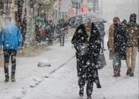 بارش باران و برف در اکثر مناطق کشور طی سه روز آینده