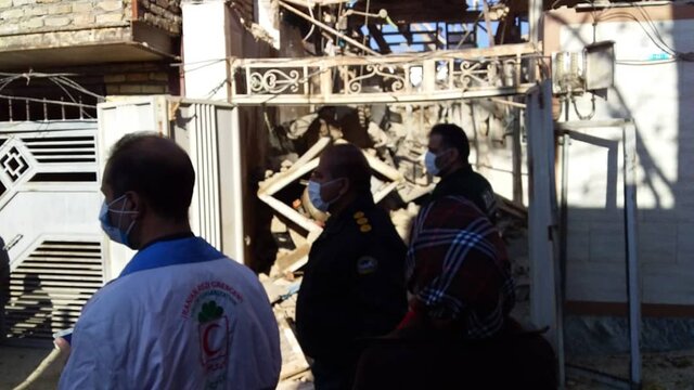 مصدوم‌شدن ۹ نفر در انفجار واحد مسکونی در خرم‌آباد
