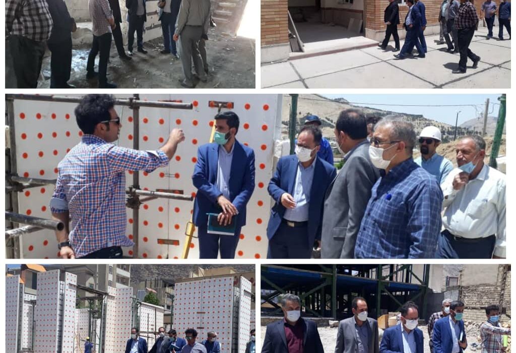 بازدید معاون فنی و اجرایی سازمان نوسازی مدارس کشور از مدارس لرستان