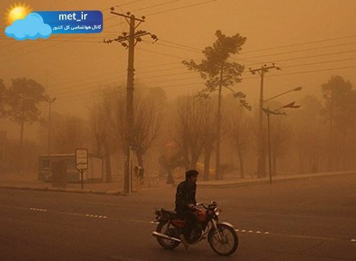 احتمال طوفان شن در ۱۰ استان