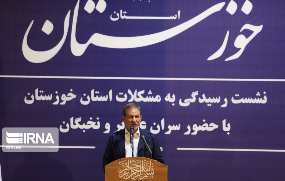 آب موجود درپشت سدها متعلق به مردم خورستان است