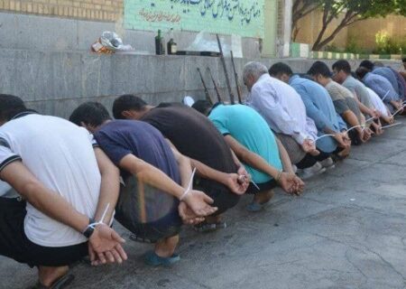 دستگیری۳۸ نفر سارق و متهم حاصل طرح ارتقا امنیت اجتماعی محله محور در خرم آباد 🇮🇷