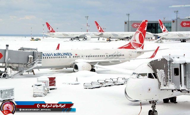 تعطیلی فرودگاه استانبول در پی برف و کولاک، ستاره فوتبال ایران را گرفتار کرد