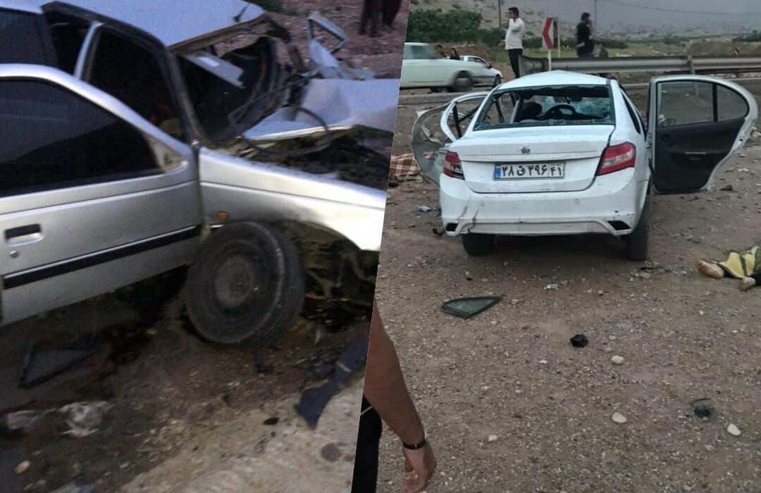 تصادف در جاده پلدختر  به خرم آباد با ۴ کشته و ۲ مجروح