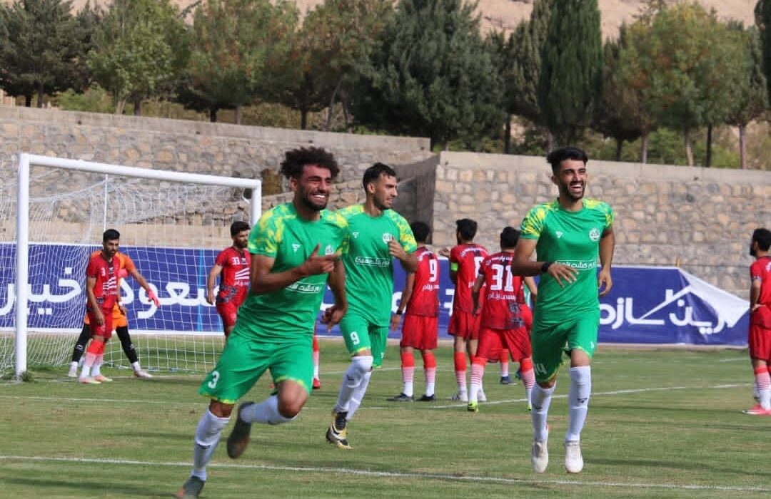 فتح پارسه دیر با دبل مهدی فلاح/پیروزی خرم کشت خرم آبادبرابر پارسه دیر