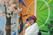 کسب مدال نقره جام جهانی توسط دختر تیرانداز لرستانی