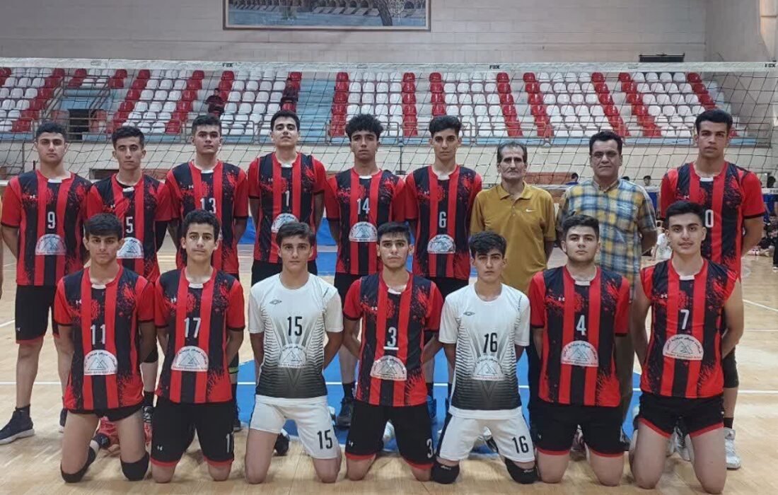 پیروزی قاطعانه نوجوانان والیبال لرستان با برد در مقابل شوشتر