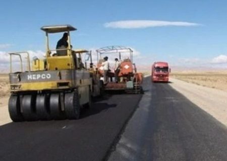 انجام ۱۶ کیلومتر روکش آسفالت در محورهای چگنی