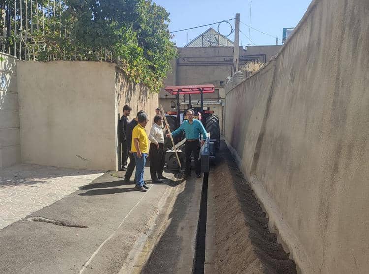 آغاز عملیات اجرایی پروژه توسعه FTTH در منطقه تختی، کاشانی، سید مصطفی شهرستان بروجرد