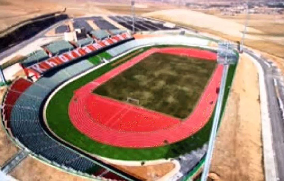 کلنگزنی جادهی ورزشگاه جدید خرمآباد