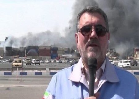 آتش‌سوزی در بندر شهید رجایی امشب مهار می‌شود