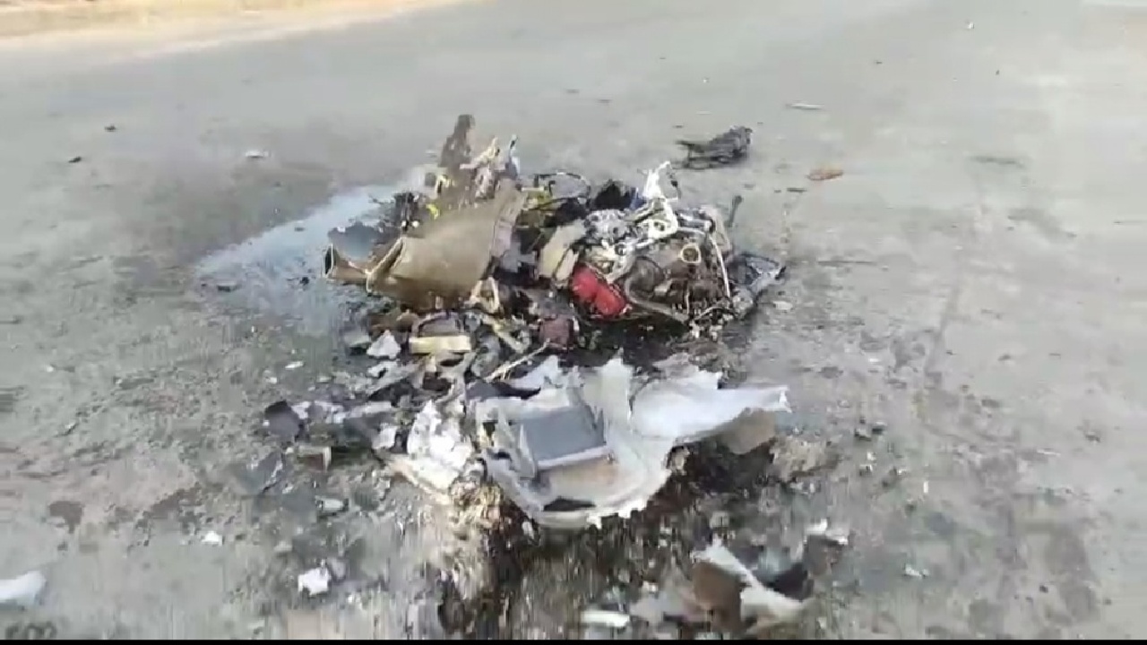 انهدام پهپاد هرمس رژیم صهیونیستی در خرم‌آباد + ویدیو