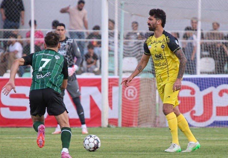 گزارش تصویری بازی خیبر خرم آباد وسپاهان اصفهان