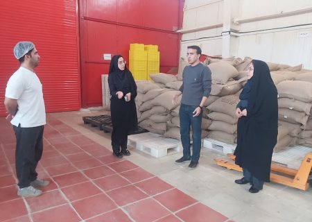 بازدید از واحد فرآوری قهوه در شهرک صنعتی شماره دو شهرستان خرم آباد