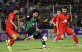 گزارش تصویری بازی خیبر خرم آباد وتراکتو تبریز