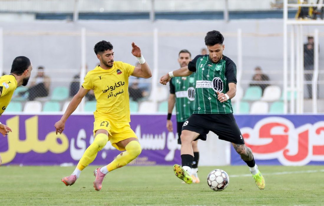 حسرت بزرگ خیبردر برار شمس آذر؛ پنالتی گل نشد و پیروزی پَر کشید