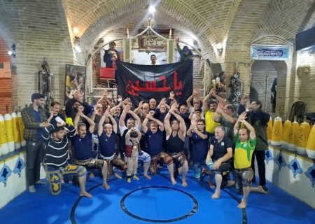 برگزاری مراسم بزرگداشت میلاد حضرت علی (ع) و روز مرد در زورخانه طیب رضایی خرم‌آباد